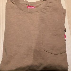 Supreme pocket tee